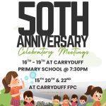 50th Anniversary Celebratory Meetings 15–22 February 2026 50TH Anniversary Childrens Meetings