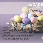 An Easter Message From The White Of An Egg