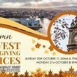 Brown and White Modern Autumn Harvest Festival Flyer (1920 x 1080 px)