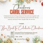 How Best To Celebrate Christmas Carol Service 2024