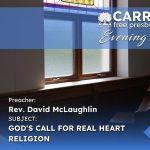 God's Call For Real Heart Religion God's Call For Real Heart Religion