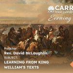 Learning from King William's Texts