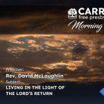 Living In The Light Of The Lord’s Return