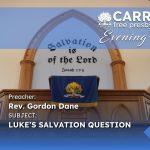 Luke’s Salvation Question