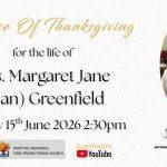Service of Thanksgiving for the life of Jean Greenfield SERVICES TEMPLATE_20260615_194351_0000