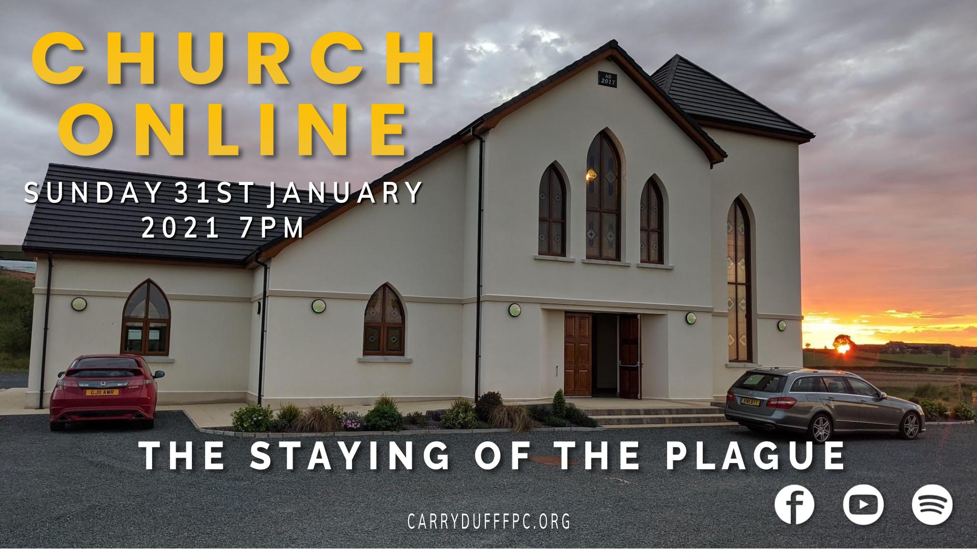 STAYING OF THE PLAGUE