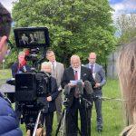 Statement read by Pastor Clive Johnston