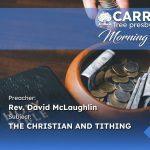 The Christian And Tithing