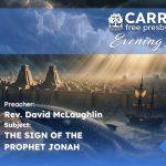 The Sign Of the Prophet Jonah