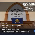 The Spirituality of Leadership In Christ's Church The Spirituality of Leadership In Christ's Church
