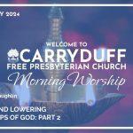 The Loss and Lowering Of The Lamps Of God : Part 2