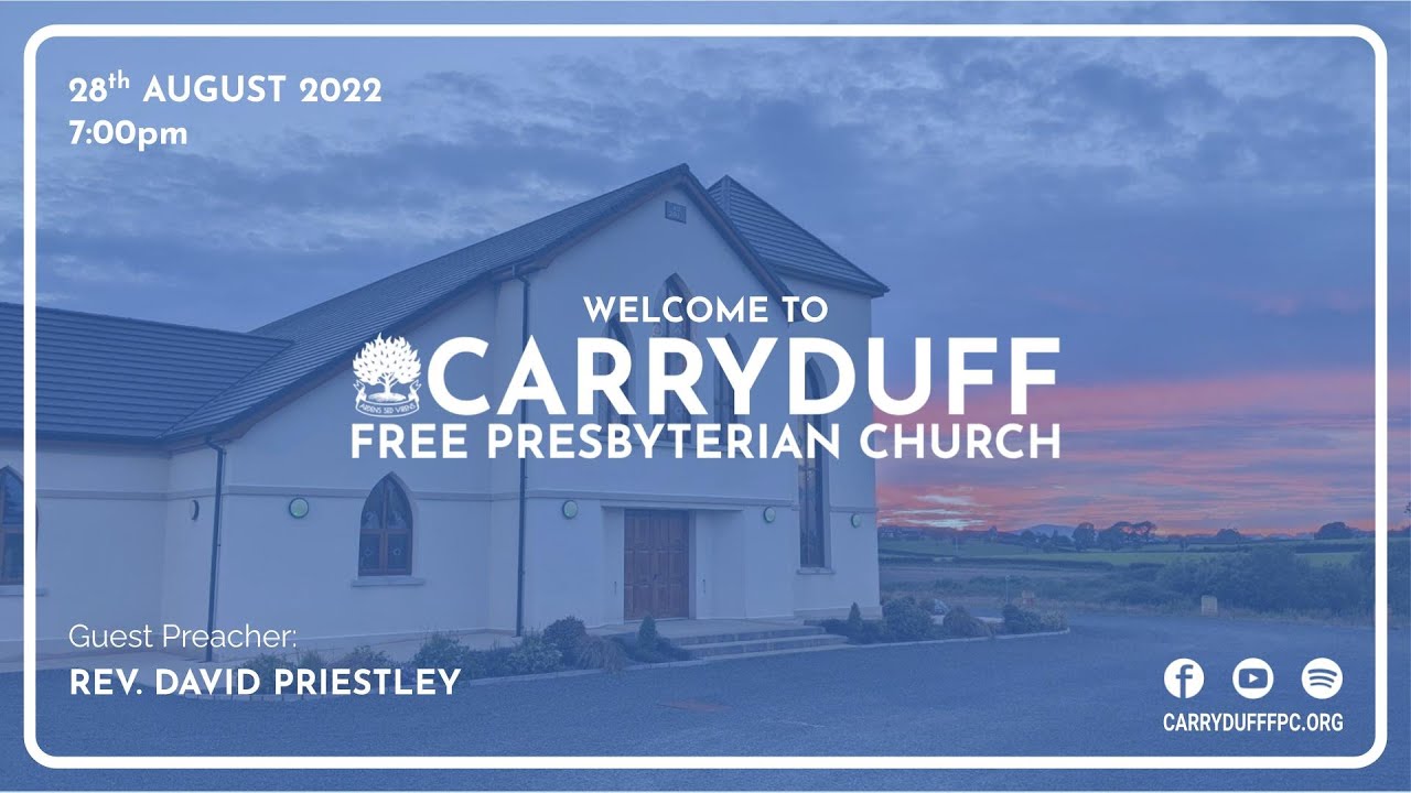 Evening Gospel Service – 28th August 2022