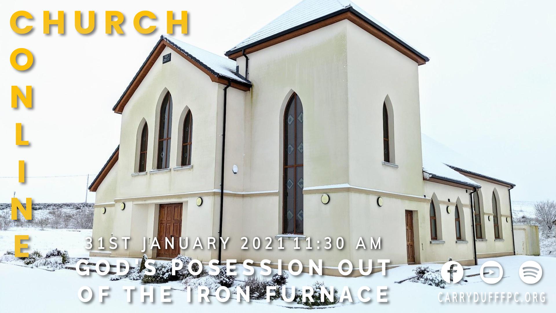 God's posession out of the iron furnace gods posession