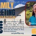 Family Service with Sharon Van Harberden