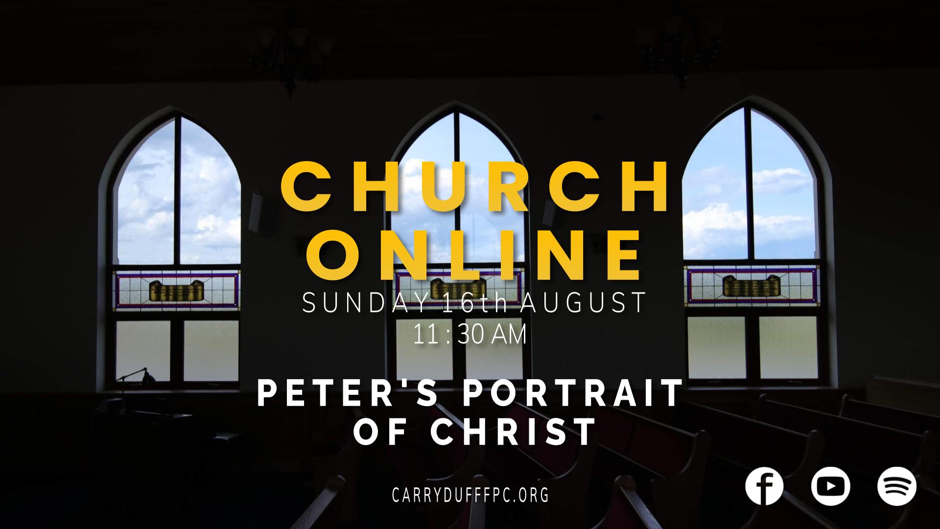 peters portrait of christ