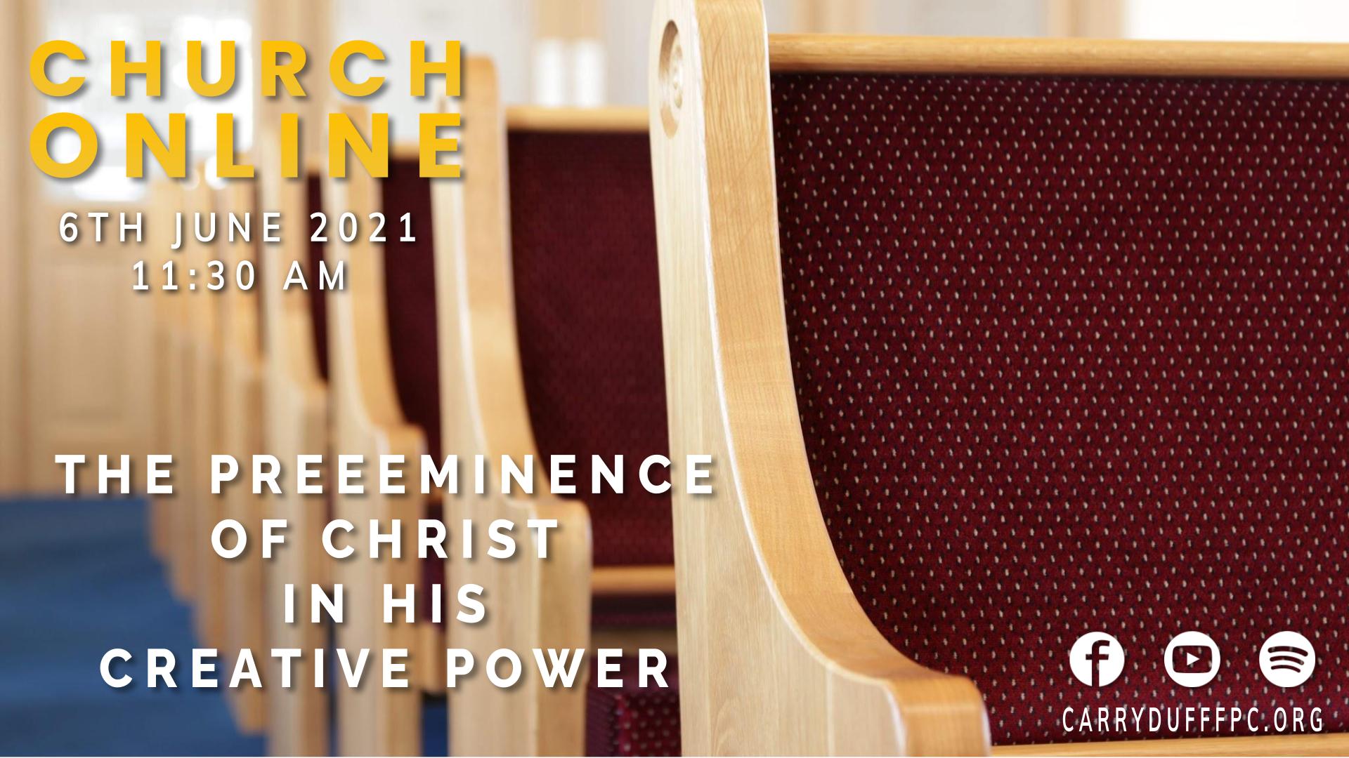 preeminence of christ