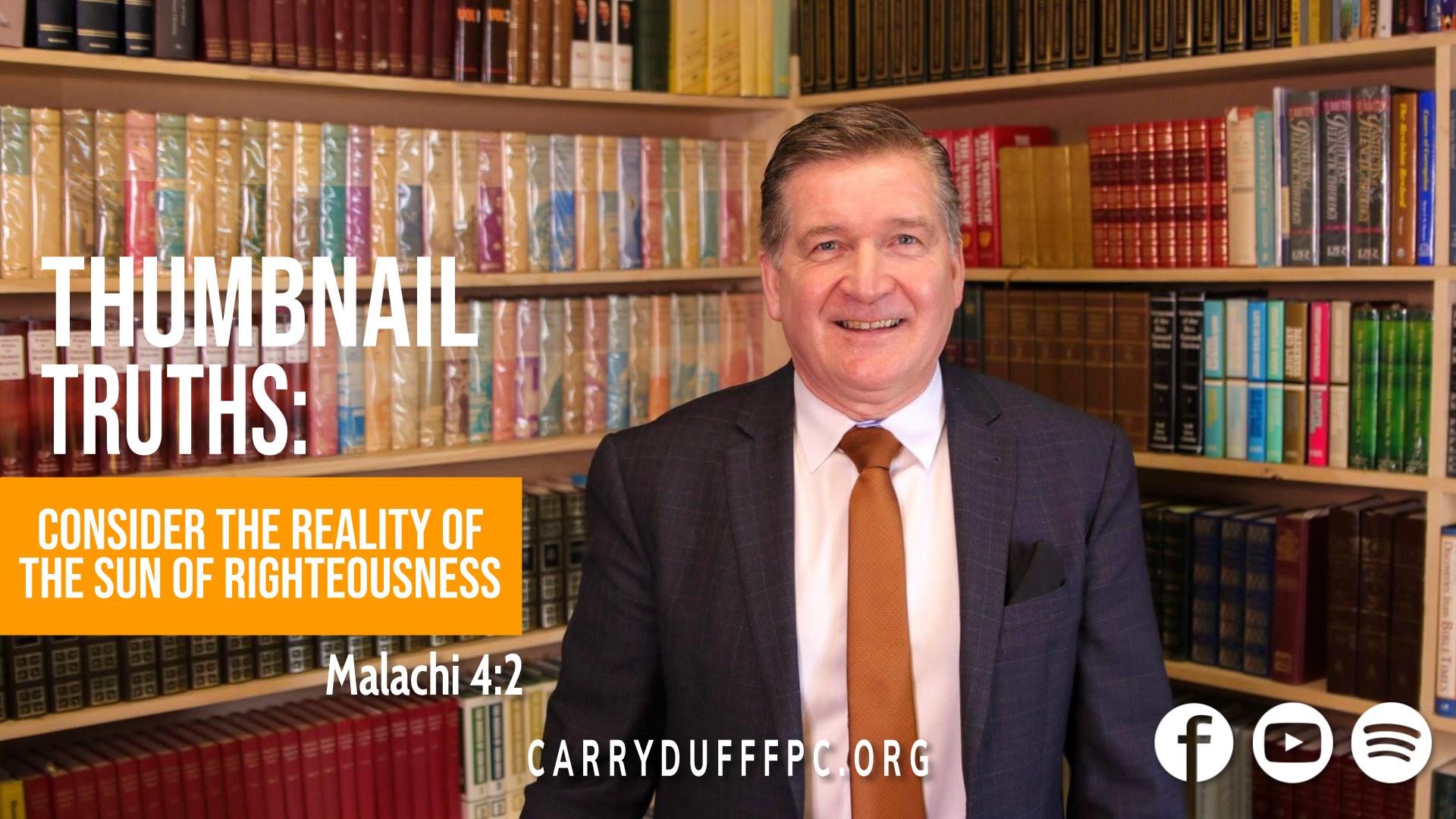 the son of righteousness