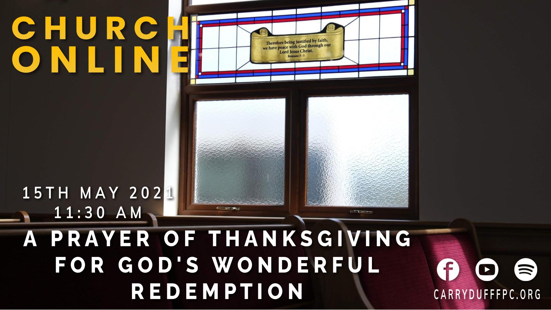 wonderful redemption